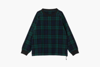 プルオーバー 尾州 ブラックウォッチ