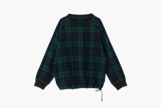 プルオーバー 尾州 ブラックウォッチ