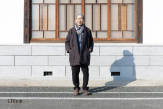 HANTEN COAT チャコール