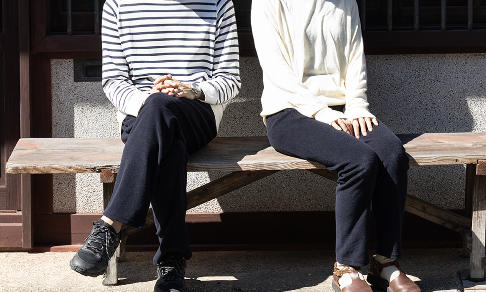 【新商品】現代風MONPE/ ふっくらパイルのやわらかな肌触り、ラクな着心地