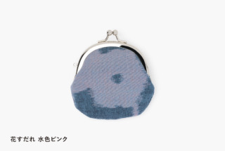 新・久留米絣がま口 2.6寸　注染・たて絣・よこ絣・たてよこ絣