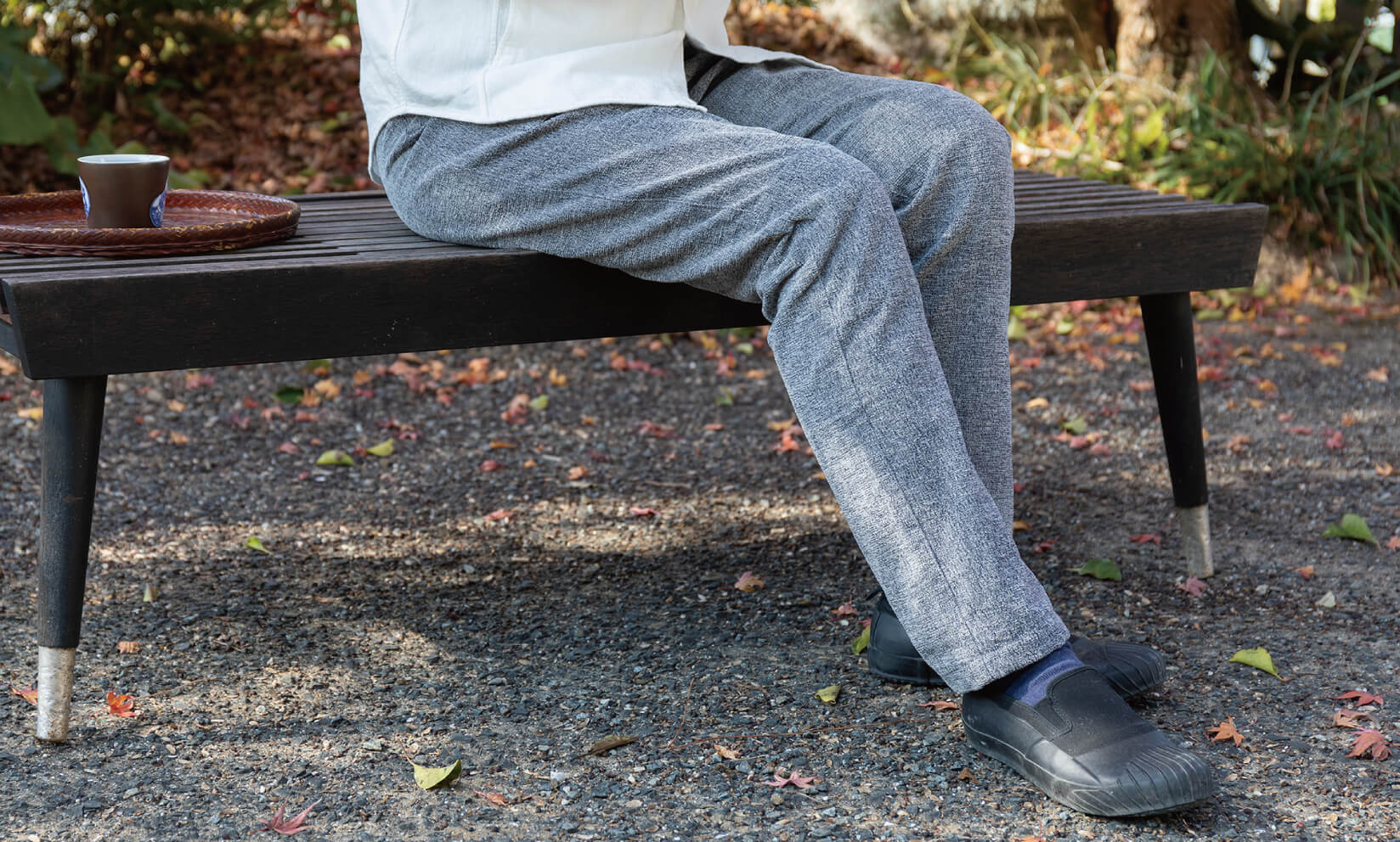 冬もんぺ・綿モールで”久留米絣の風合い”と”あたたかさを