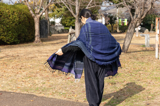 定番からイッテンモノまで、tamakiのショール