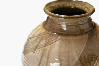 栗田荘平 白掛布引大壺