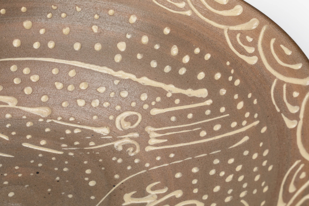 育陶園 海老文大皿 いっちん