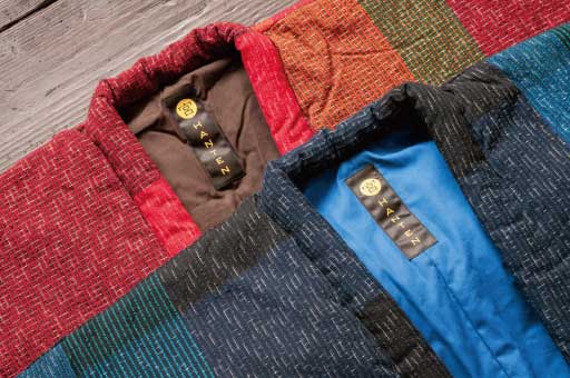 軽くてあったか、はんてん色々