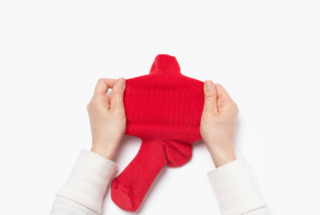 lesbutte x うなぎの寝床 ゆるリブソックス