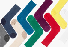 【新商品】lesbutte x うなぎの寝床 ゆるリブソックス 9色