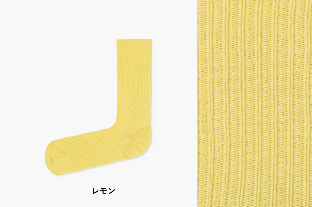 lesbutte x うなぎの寝床 ゆるリブソックス