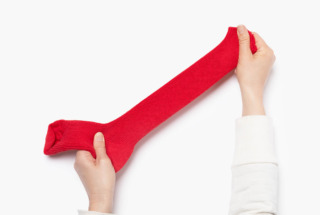 lesbutte x うなぎの寝床 ゆるリブソックス