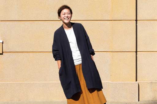 四月の温度差に、ちょうどいい羽織