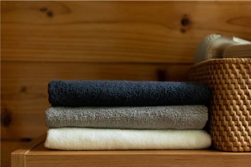 安全を、つくりつづけてきたタオル