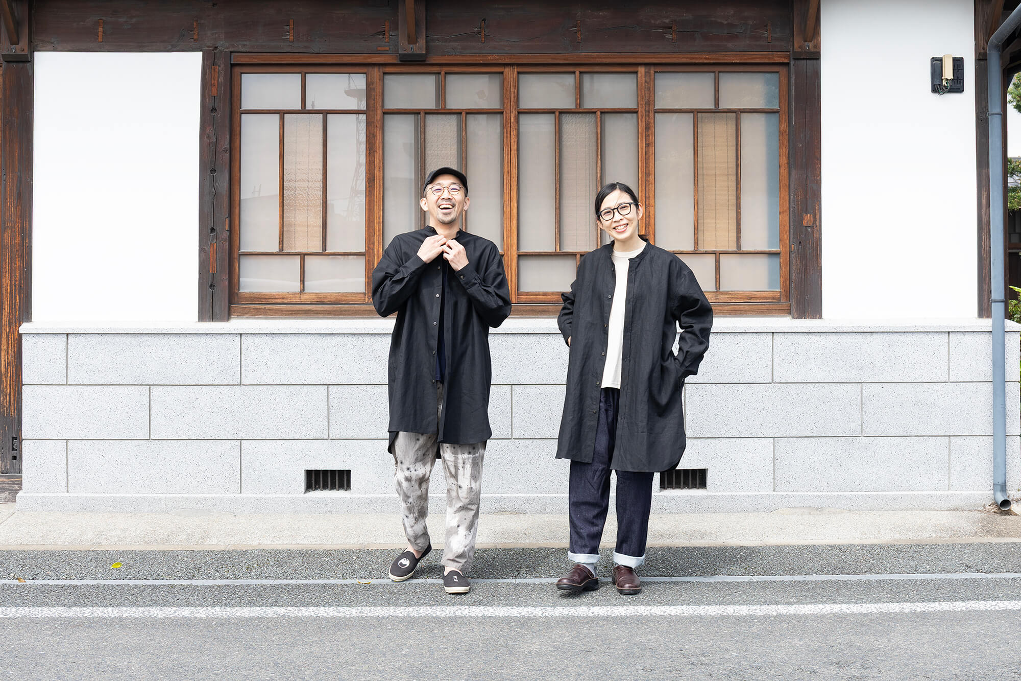 ひまり 　MHL. 近年タグ コットンリネン Aラインロングシャツ 新商品】 ロングシャツ バンドカラー 近江リネン | おしらせ | 地域