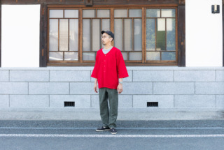ダボシャツ 久留米絣 MUJI