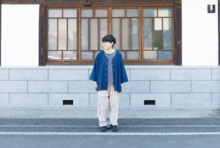ダボシャツ 久留米絣 MUJI