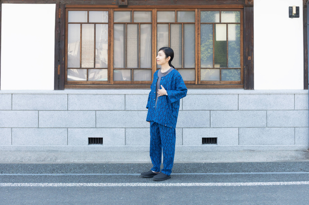 ダボシャツ 東京本染注染 松皮菱