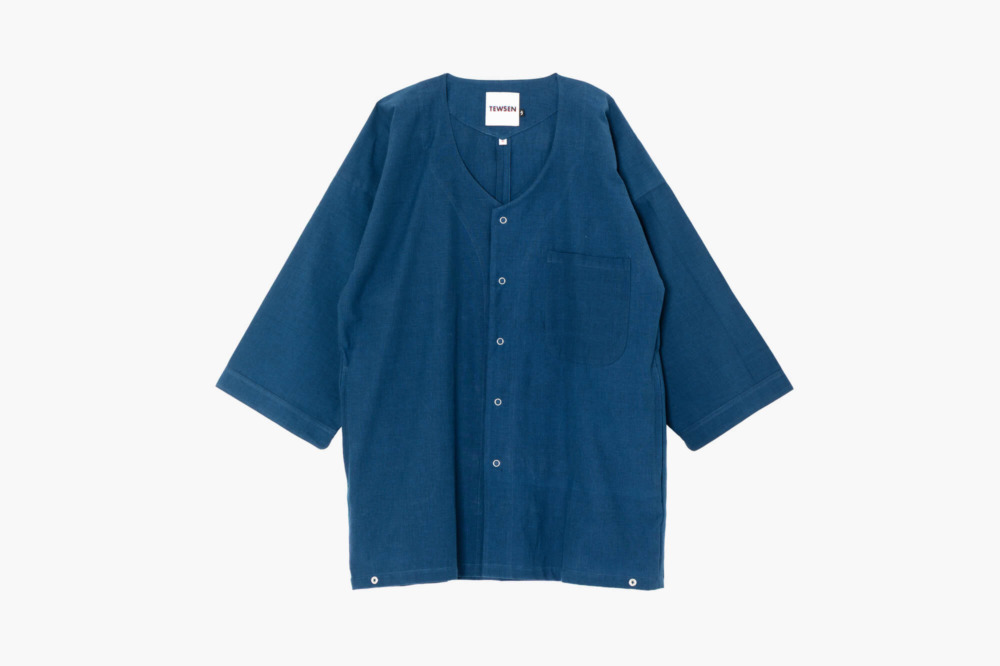 ダボシャツ 久留米絣 MUJI