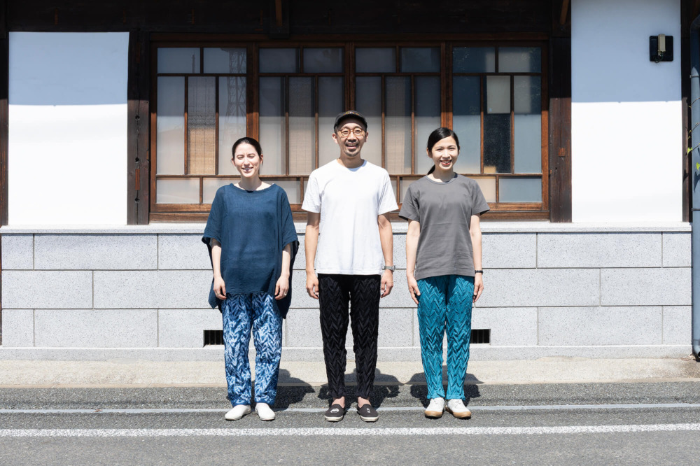 Farmers’MONPE 有松 雁木竜巻 染め