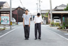 【新柄登場】Farmers’ MONPE 注染縞しじら ネイビー