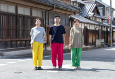 【新色追加】Farmers’ MONPE 久留米絣ちぢみ 3色