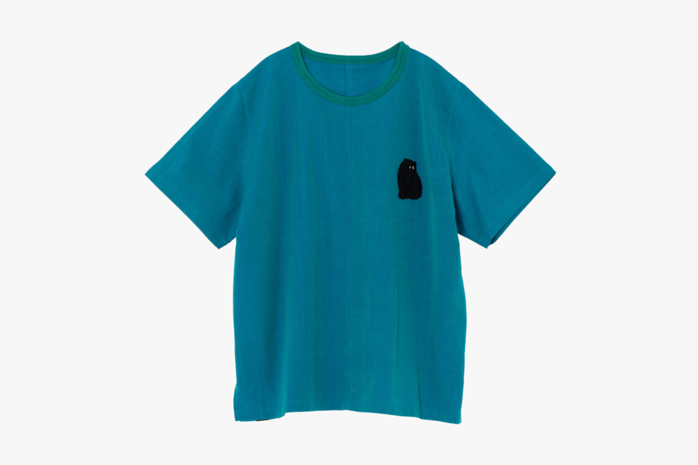 MOJA 久留米絣Ｔシャツ 068 ちぢみ