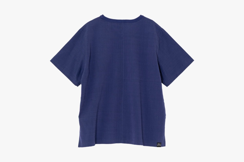 MOJA 久留米絣Ｔシャツ 068 ちぢみ