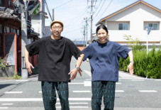 【新商品】選べる2サイズ。高島ちぢみTシャツ