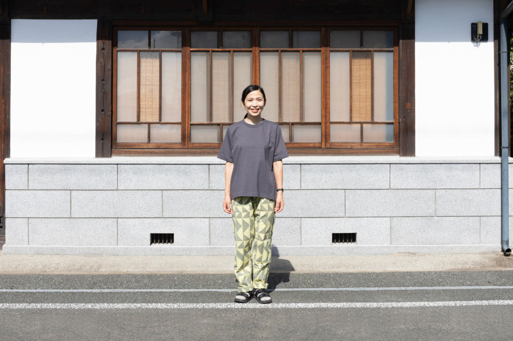 久米繊維Xうなぎの寝床 もんペアTシャツ
