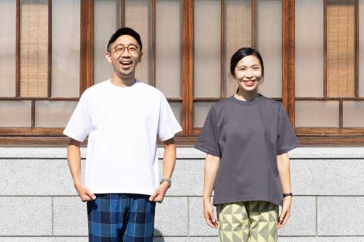 【新商品】MONPEに合うを考える 久米繊維と作る「もんペアTシャツ」