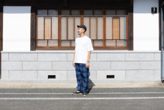 久米繊維Xうなぎの寝床 もんペアTシャツ