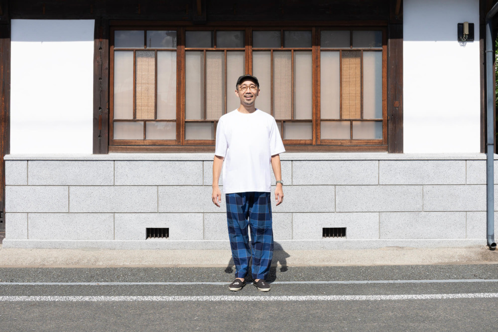 久米繊維Xうなぎの寝床 もんペアTシャツ