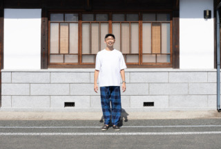 久米繊維Xうなぎの寝床 もんペアTシャツ