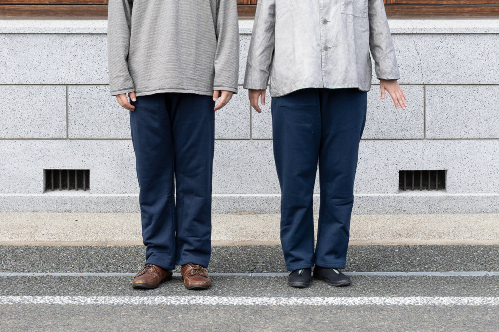 MONPE yohaku 吊り編み裏毛