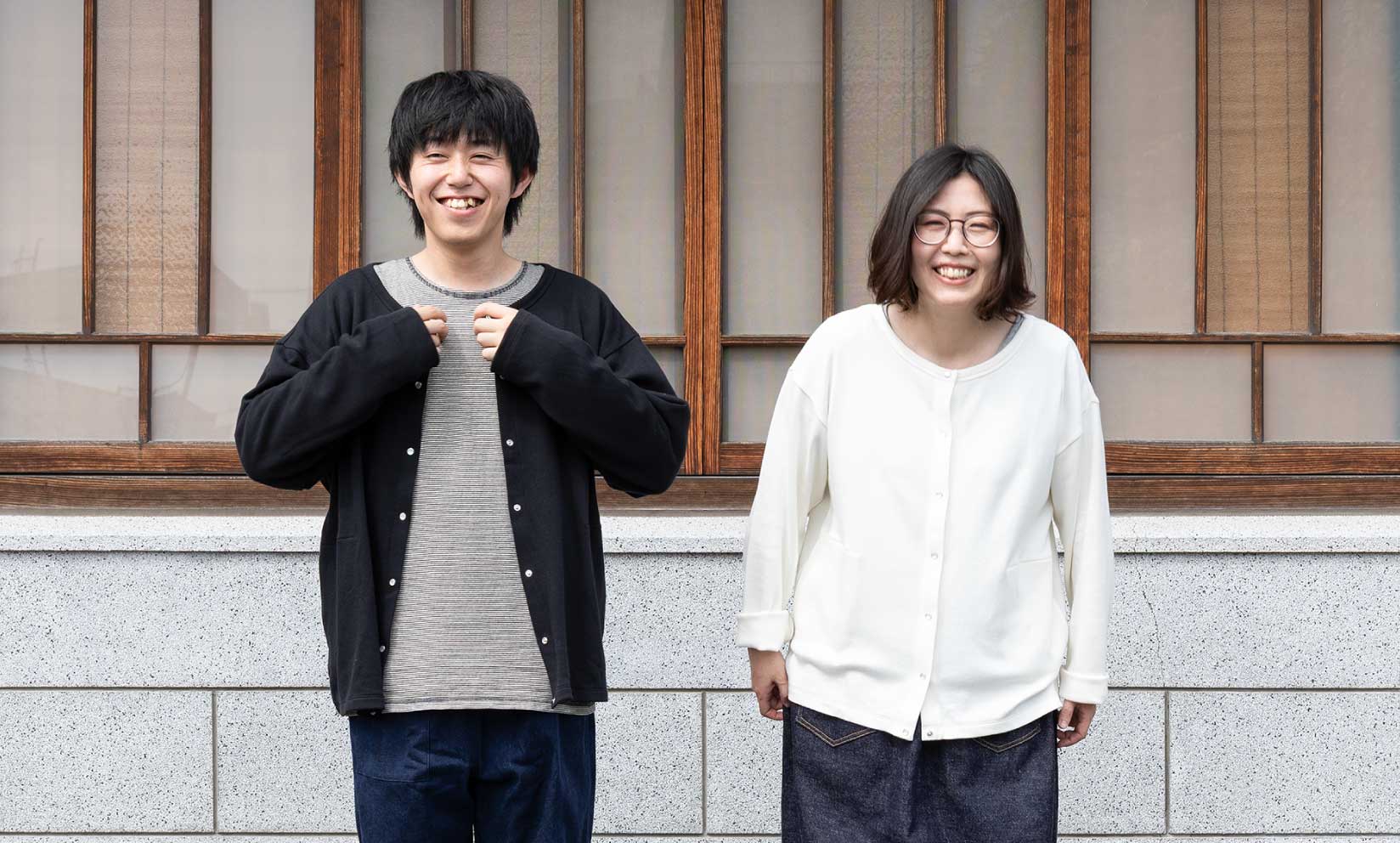 【新商品】オーガニックスムースニット カーディガン&現代風MONPE