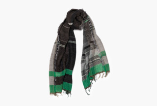 MIDDLE wool70% cotton30% roots shawl 2